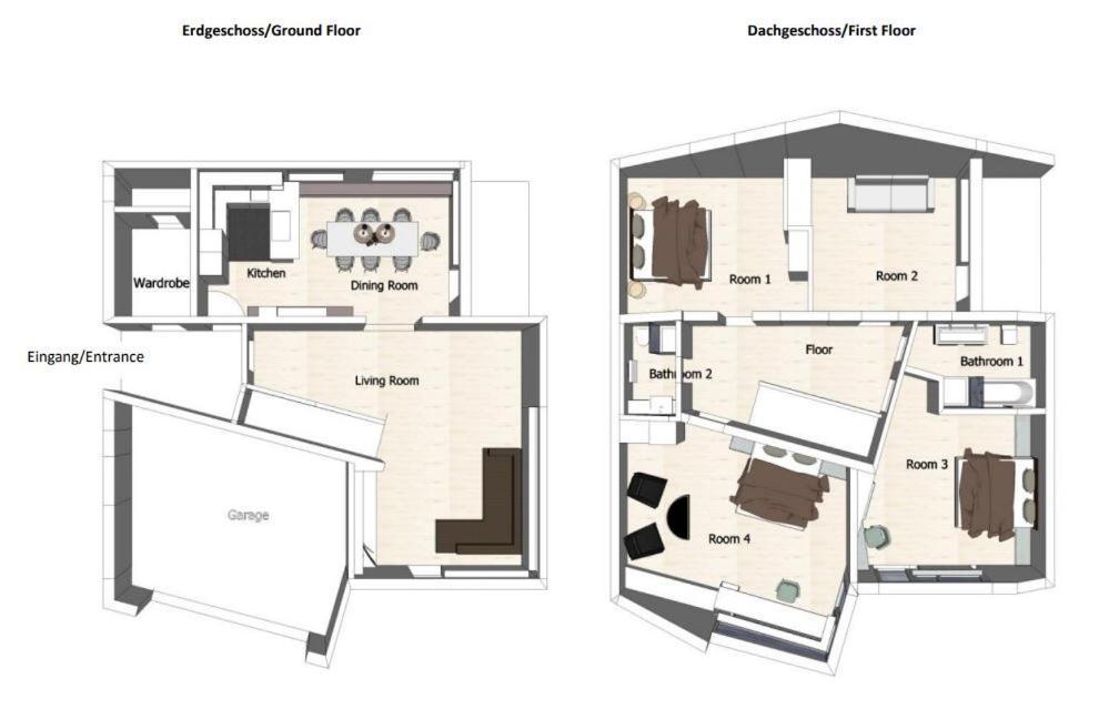 Haus4Zimmer - Luxus Mit Blick Ueber Den Bodensee - Mit Garage بريجنتس المظهر الخارجي الصورة